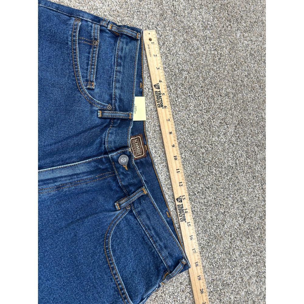 CE Schmidt Workwear Mens Relaxed Fit 5-Pocket Work Jeans 38x32 19R2471M #0582 - Picture 6 of 10